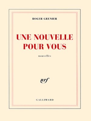 cover image of Une Nouvelle pour vous